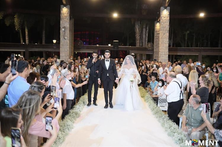 החתונה של סתיו ועמית (צילום: משה עמר MOMENT)
