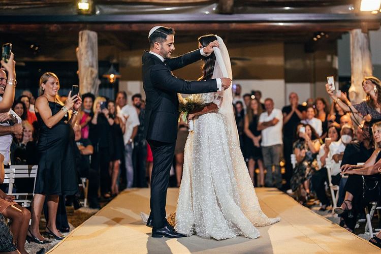 החתונה של דניאל כספי ודניאל אורון (צילום: WOW צלמים)
