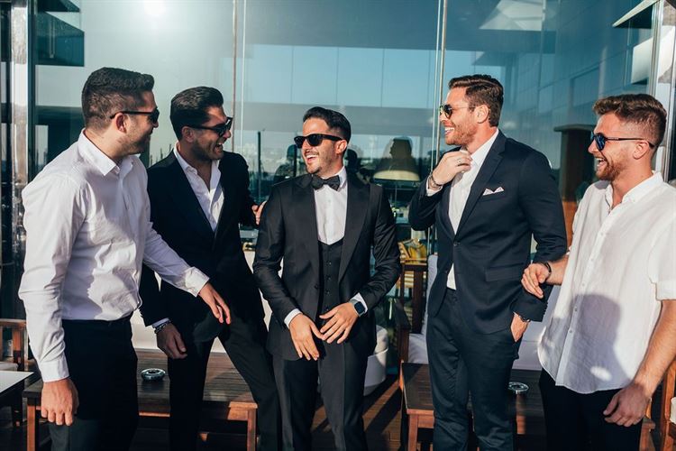 החתונה של דניאל כספי ודניאל אורון (צילום: WOW צלמים)