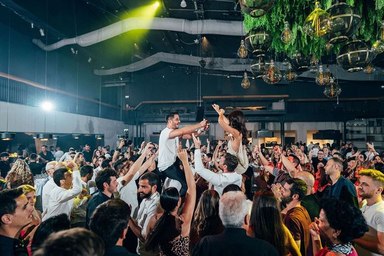 החתונה של דניאל כספי ודניאל אורון (צילום: WOW צלמים)