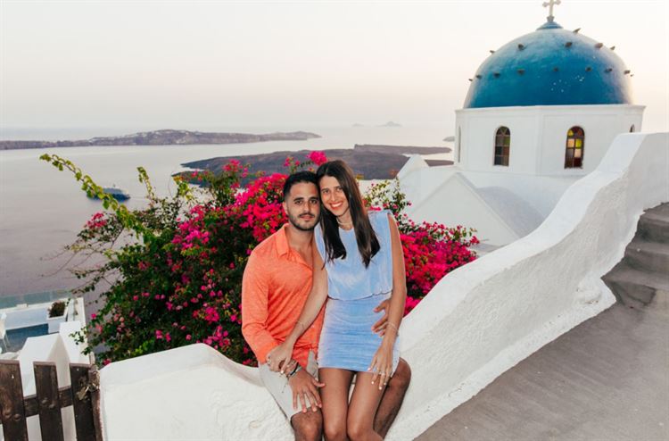 החתונה של דניאל כספי ודניאל אורון (צילום: באדיבות בני הזוג)