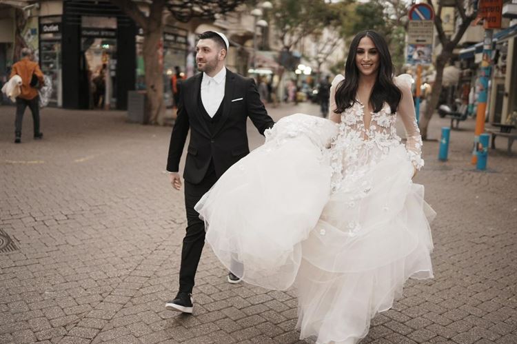 החתונה של שיר ואיציק (צילום: מיקי סויסה)