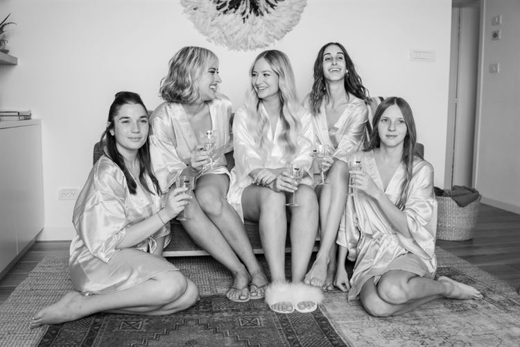 ההתארגנות לחתונה, החתונה של גילי ואיתי (צילום: חיים אפריאט)