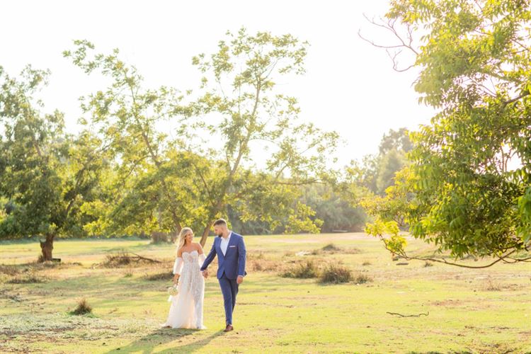 החתונה של גילי ואיתי (צילום: חיים אפריאט)