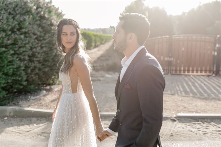 החתונה של לין וחן (צילום: רן ברגמן)