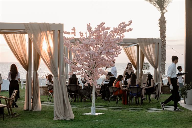 עיצוב גן האירועים כוכב הים (צילום: רן ברגמן)