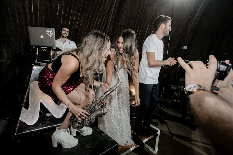 החתונה של לין וחן (צילום: רן ברגמן)