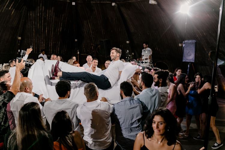 החתונה של לין וחן (צילום: רן ברגמן)