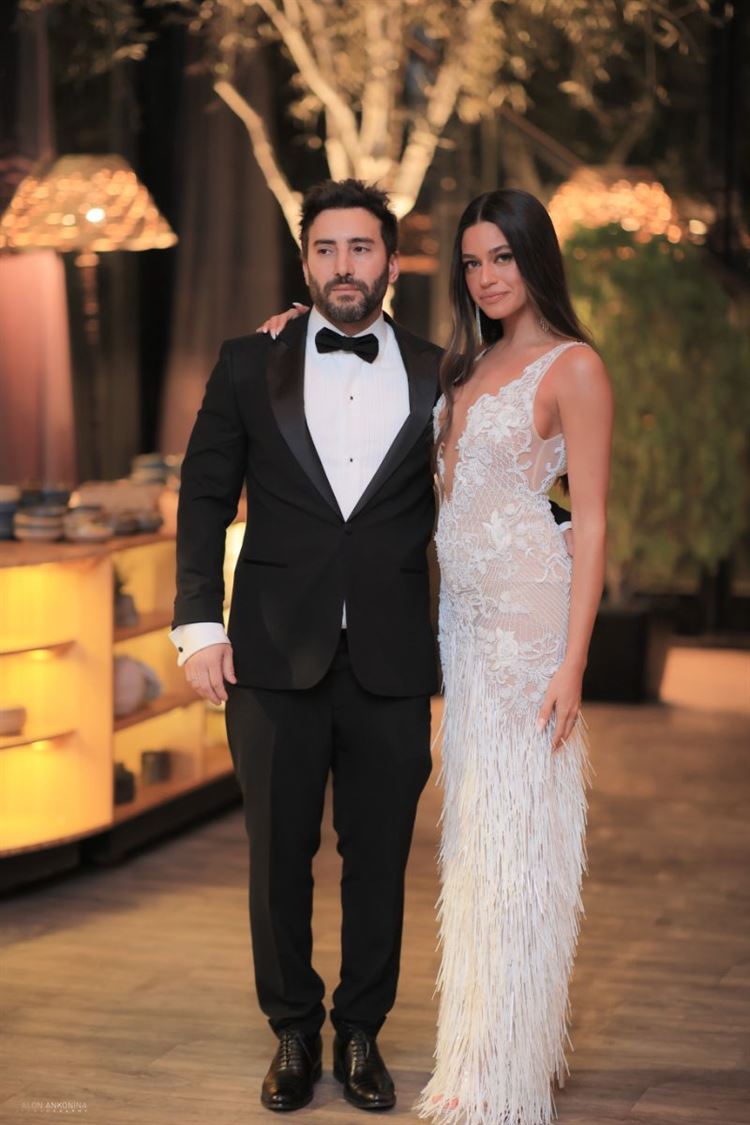 החתונה של מאי ואריאל (צילום: אלון אנקונינה)