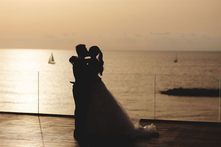 החתונה של מאי ואריאל (צילום: אלון אנקונינה)