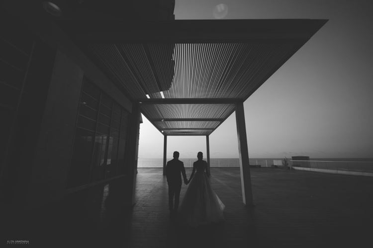 החתונה של מאי ואריאל (צילום: אלון אנקונינה)