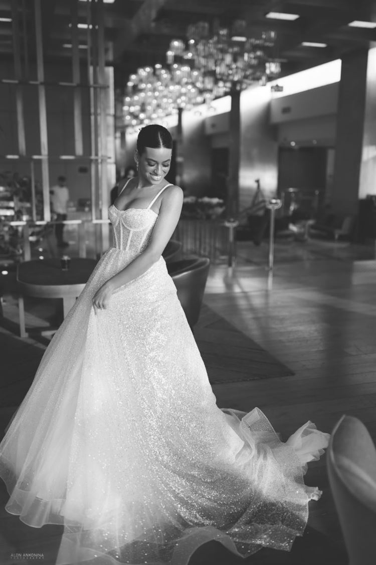 החתונה של מאי ואריאל (צילום: אלון אנקונינה)