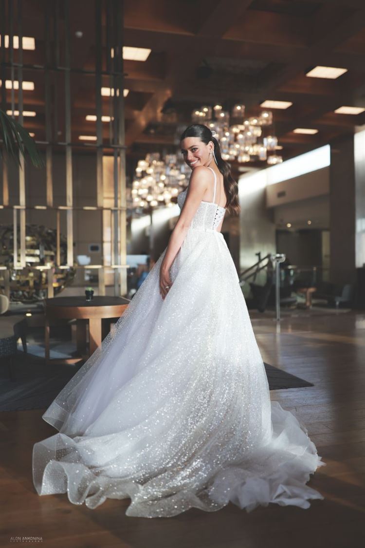 החתונה של מאי ואריאל (צילום: אלון אנקונינה)