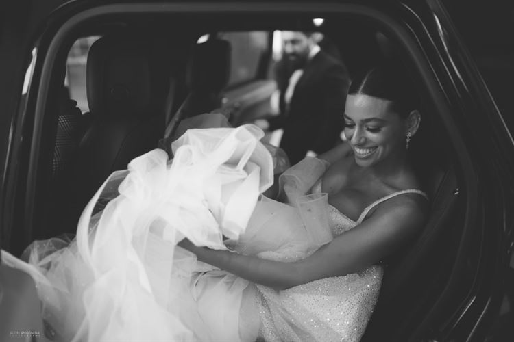 החתונה של מאי ואריאל (צילום: אלון אנקונינה)