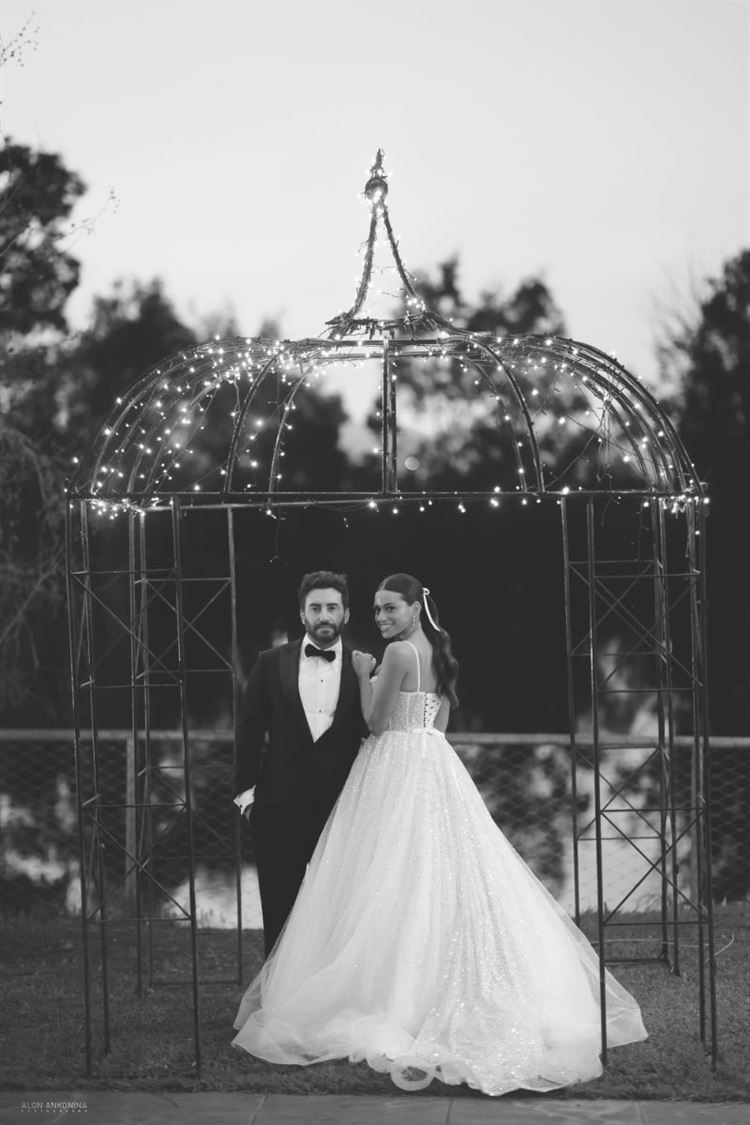 החתונה של מאי ואריאל (צילום: אלון אנקונינה)