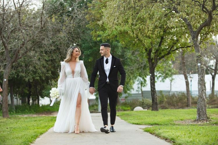 החתונה של נוי ורוי (צילום: בני אסכלוני))