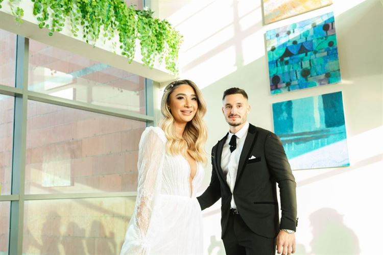 החתונה של נוי ורוי (צילום: בני אסכלוני)