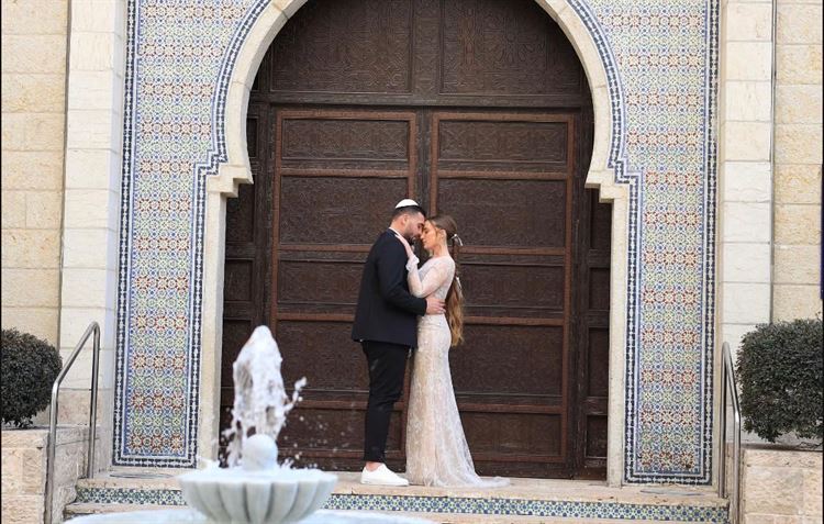 החתונה של יאנה ושמעון (צילום: פיני קריספל)