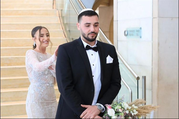 החתונה של יאנה ושמעון (צילום: פיני קריספל)