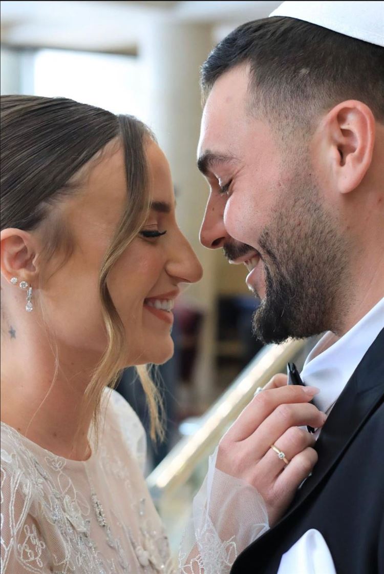 החתונה של יאנה ושמעון (צילום: פיני קריספל)