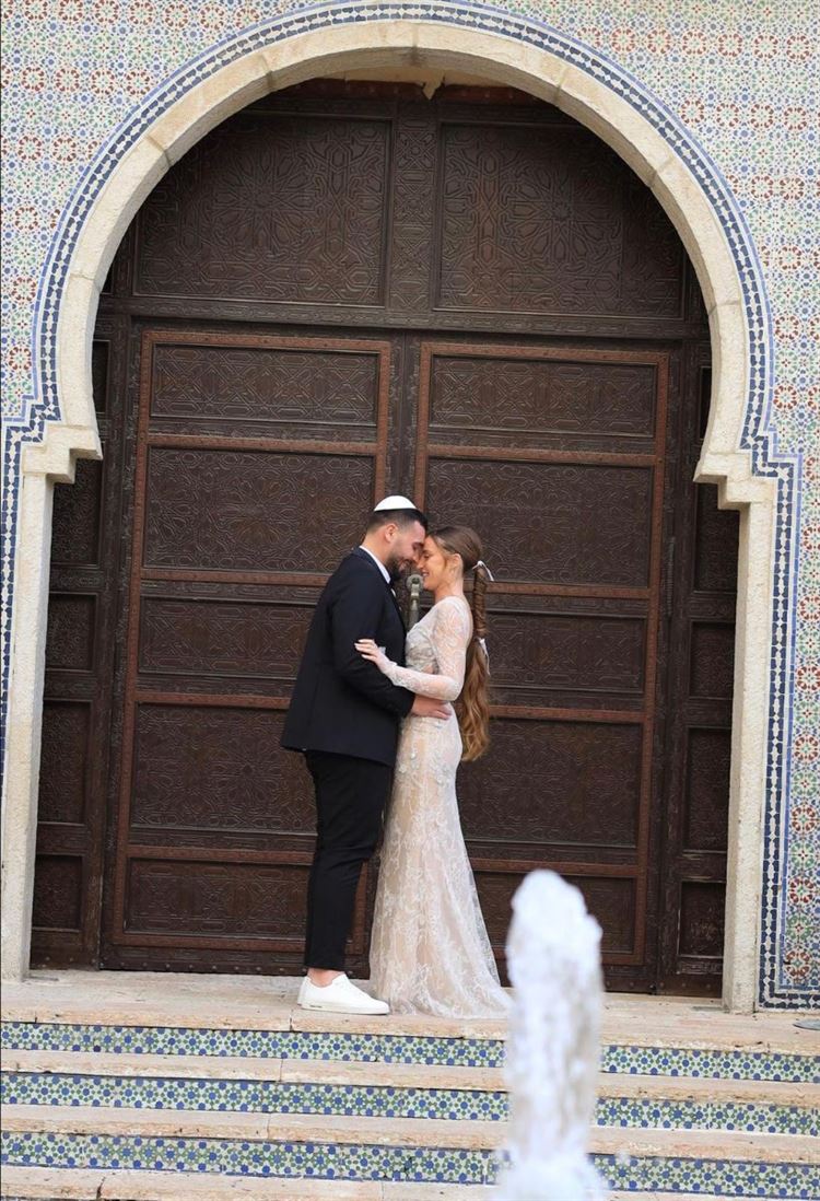 החתונה של יאנה ושמעון (צילום: פיני קריספל)