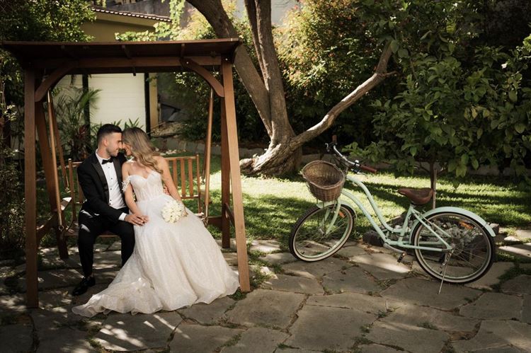 שושי וגבריאל ביום המרגש שלהם (צילום: שלומי בסו - דוקו צלמים)