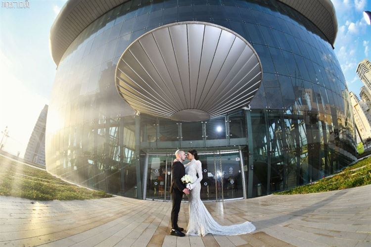 החתונה של בת אל ואור (צילום: נועם הפקות שניר אלחרר)