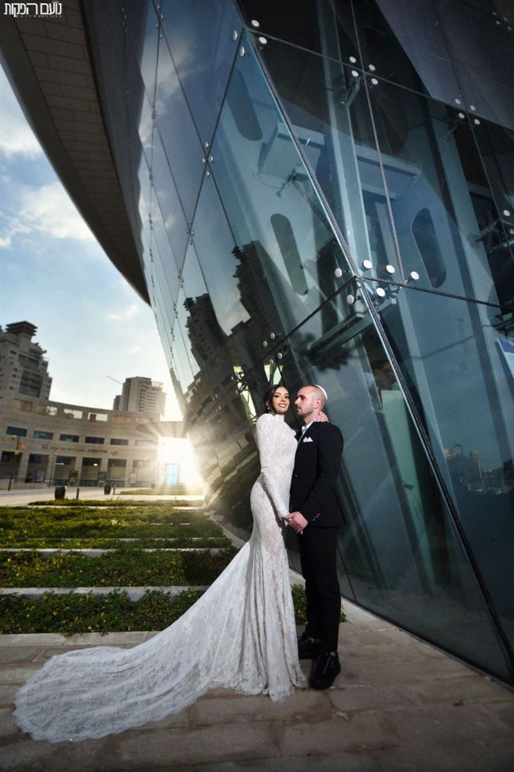 החתונה של בת אל ואור (צילום: נועם הפקות שניר אלחרר)