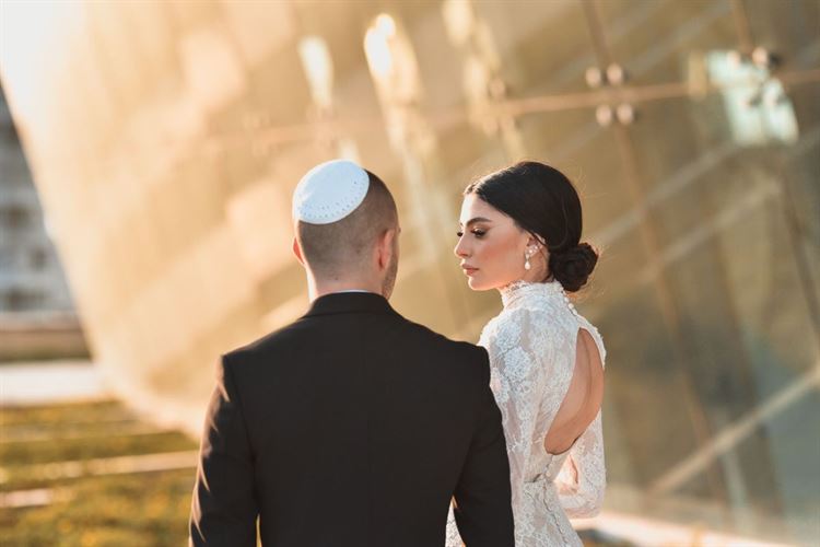 החתונה של בת אל ואור (צילום: נועם הפקות שניר אלחרר)