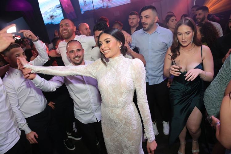 החתונה של בת אל ואור (צילום: נועם הפקות שניר אלחרר)