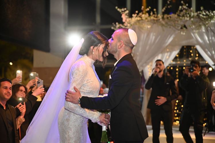 החתונה של בת אל ואור (צילום: נועם הפקות שניר אלחרר)
