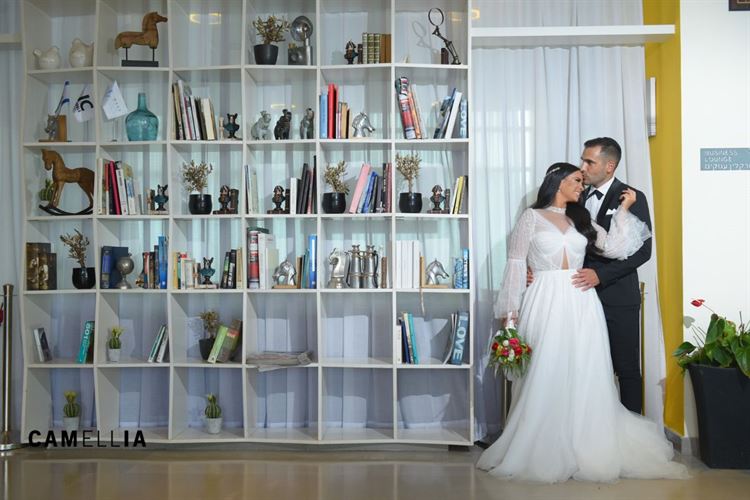 החתונה של לישי ובר (צילום: קמליה)