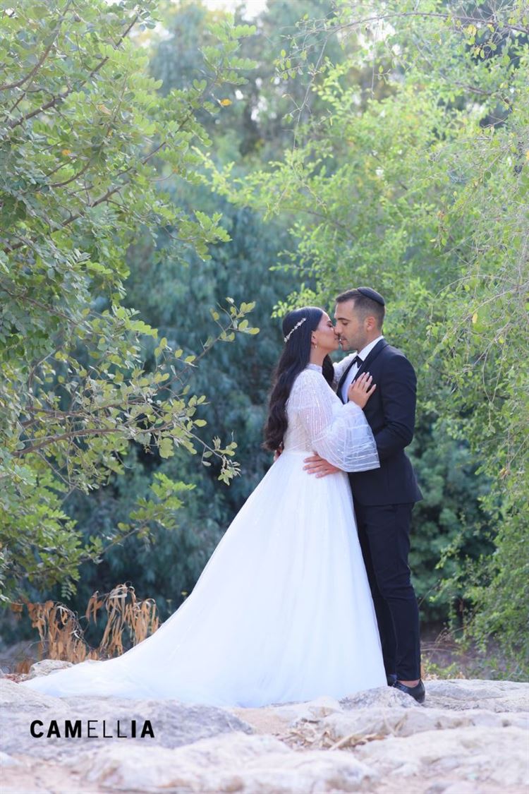 החתונה של לישי ובר (צילום: קמליה)