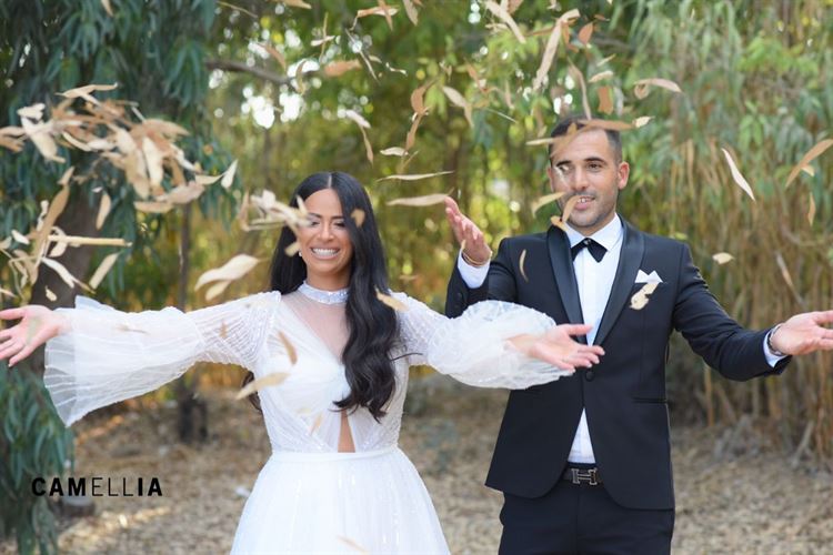 החתונה של לישי ובר (צילום: קמליה)