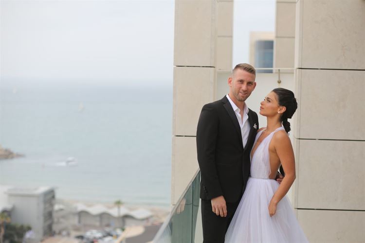 החתונה של שקד ועדן (צילום: טל אקוקה)