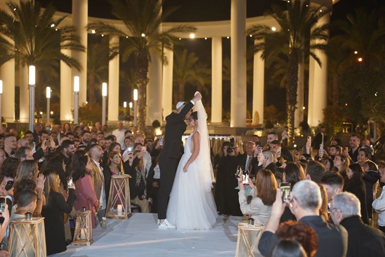 החופה במתחם אמארה (צילום: טל אקוקה)