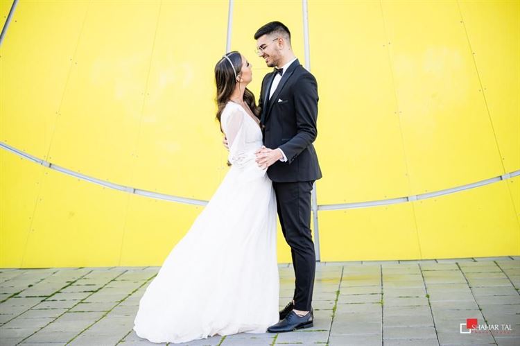 החתונה של יובל ונועם ברדא (צילום: שחר טל)