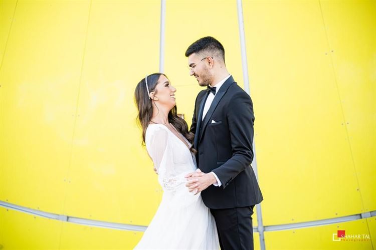 החתונה של יובל ונועם ברדא (צילום: שחר טל)