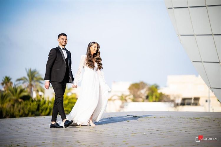 החתונה של יובל ונועם ברדא (צילום: שחר טל)