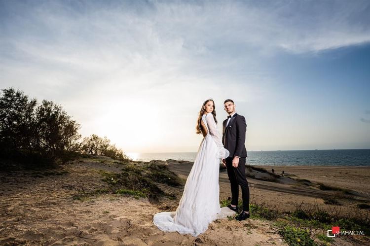 החתונה של יובל ונועם ברדא (צילום: שחר טל)