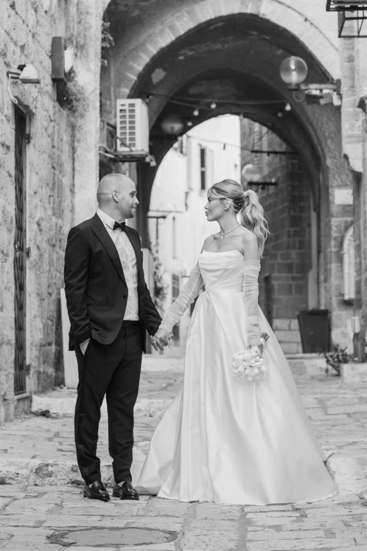 החתונה של מאיה ושי מאירוביץ' (צילום: חיים אפריאט)