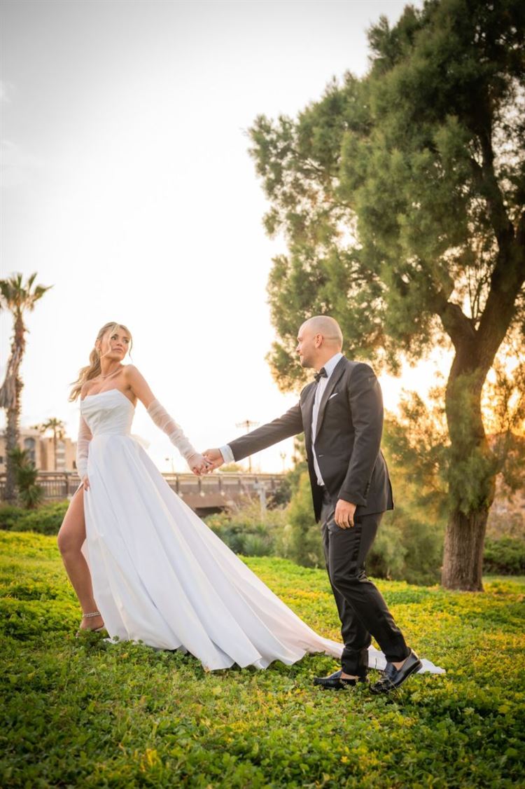 החתונה של מאיה ושי מאירוביץ' (צילום: חיים אפריאט)