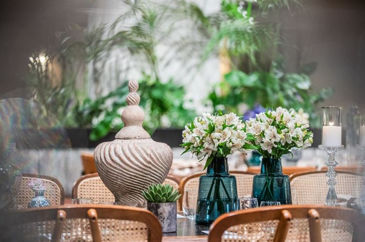 עיצוב החתונה של מאיה ושי (צילום: חיים אפריאט)