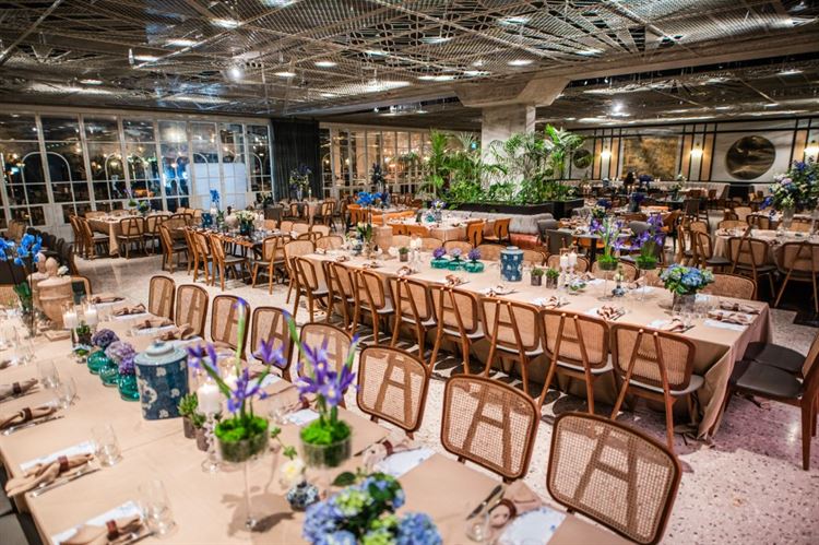 עיצוב החתונה של מאיה ושי (צילום: חיים אפריאט)