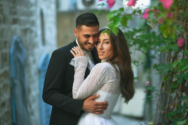 החתונה של שרה כהן ומוטי אטיאס (צילום: יגאל בוקובזה)