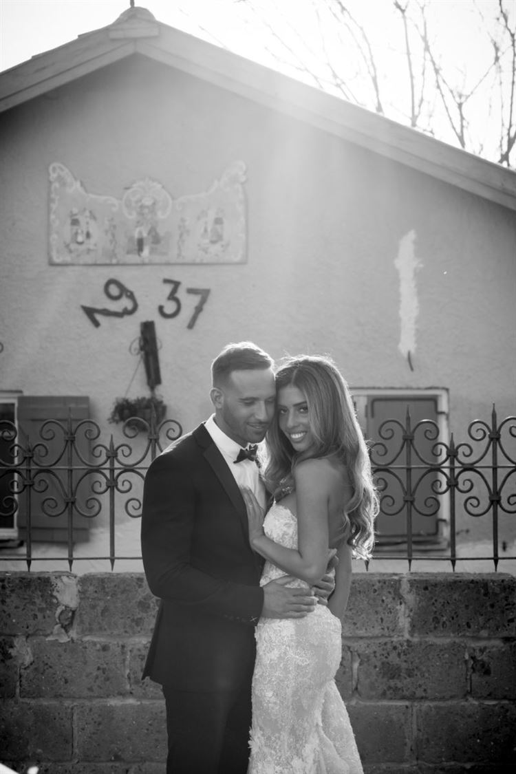 החתונה של בר וגל כנפי (צילום: רון קובי)