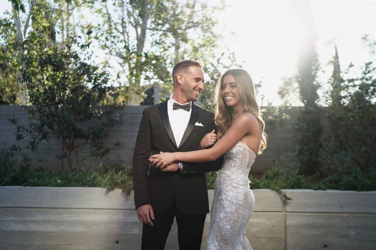 החתונה של בר וגל כנפי (צילום: רון קובי)