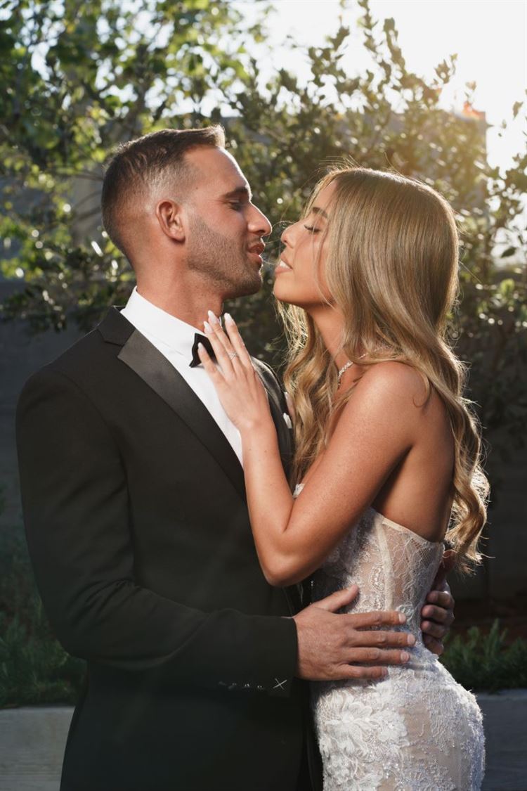 החתונה של בר וגל כנפי (צילום: רון קובי)