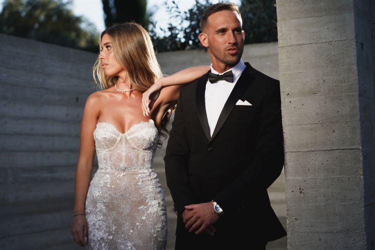 החתונה של בר וגל כנפי (צילום: רון קובי)