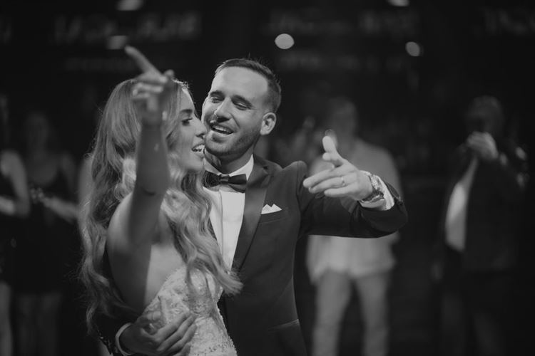 החתונה של בר וגל כנפי (צילום: רון קובי)